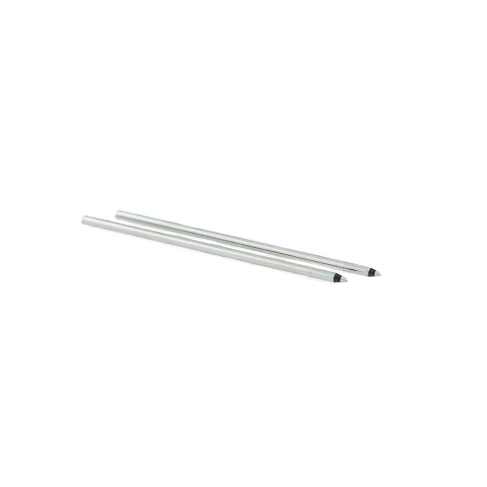 Allett Black Ink Refill Pack Of 3, Replaceable Ballpoint Pen Refills For Allett Micro Pen